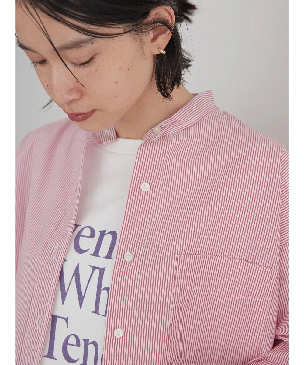 AMERICAN HOLIC 綿ブロードＢＩＧシャツ 