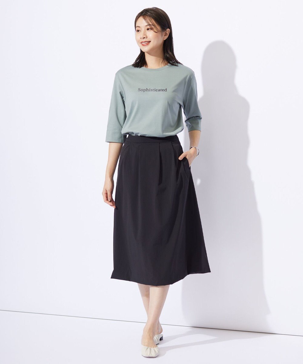 J.PRESS LADIES L ロゴTシャツ 