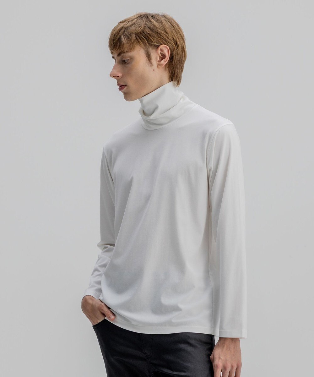 JOSEPH HOMME ハイゲージベアスムース　タートルネック長袖Ｔシャツ 