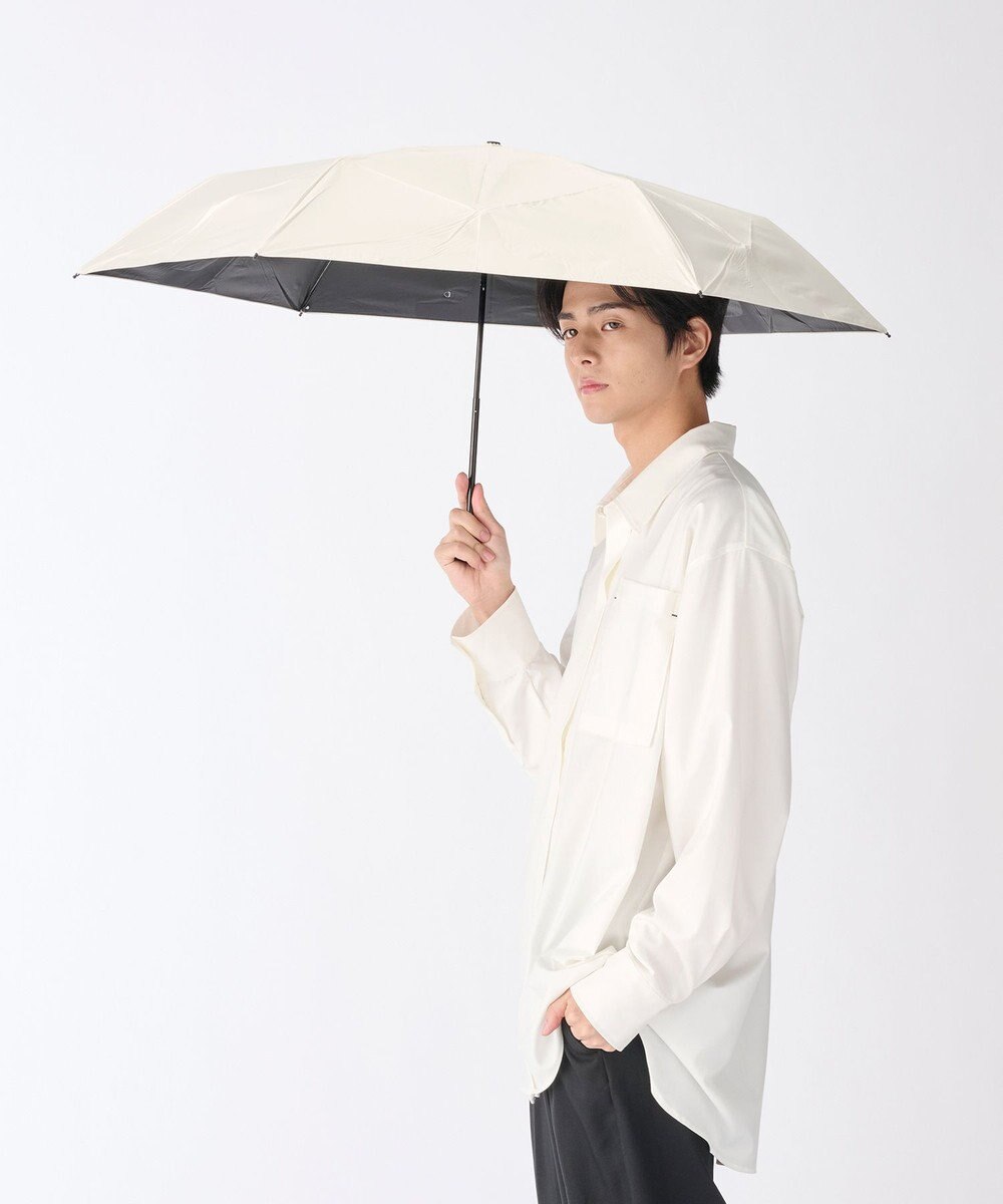 MOONBAT 【遮光100％/３秒で折りたためる日傘】晴雨兼用 折りたたみ傘 ウラワザ 