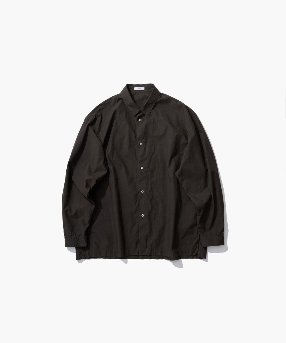 ATON SHRINK COTTON LAWN | ワイドシャツ - UNISEX 
