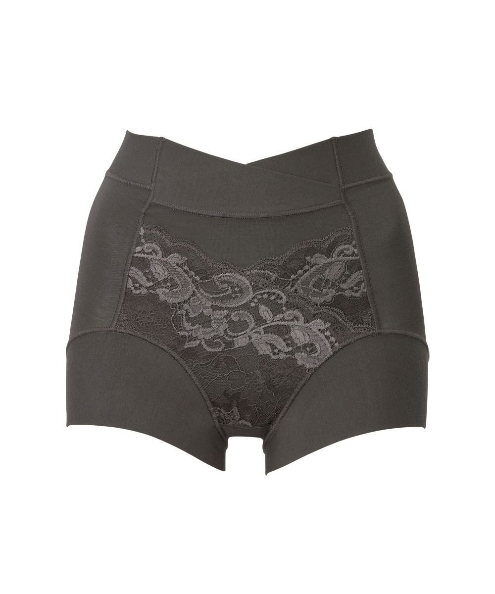 BRADELIS New York 【BRADELIS NewYork peace】綿混フィットレースショーツ ウエストからヒップ下まですっぽり包み補整するショーツ 