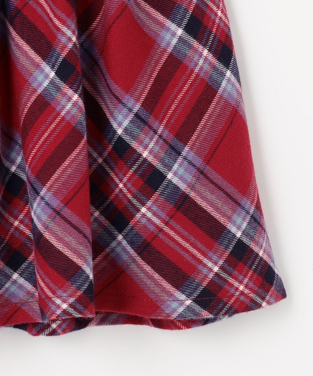 ANY KIDS チェック柄 スカパン 