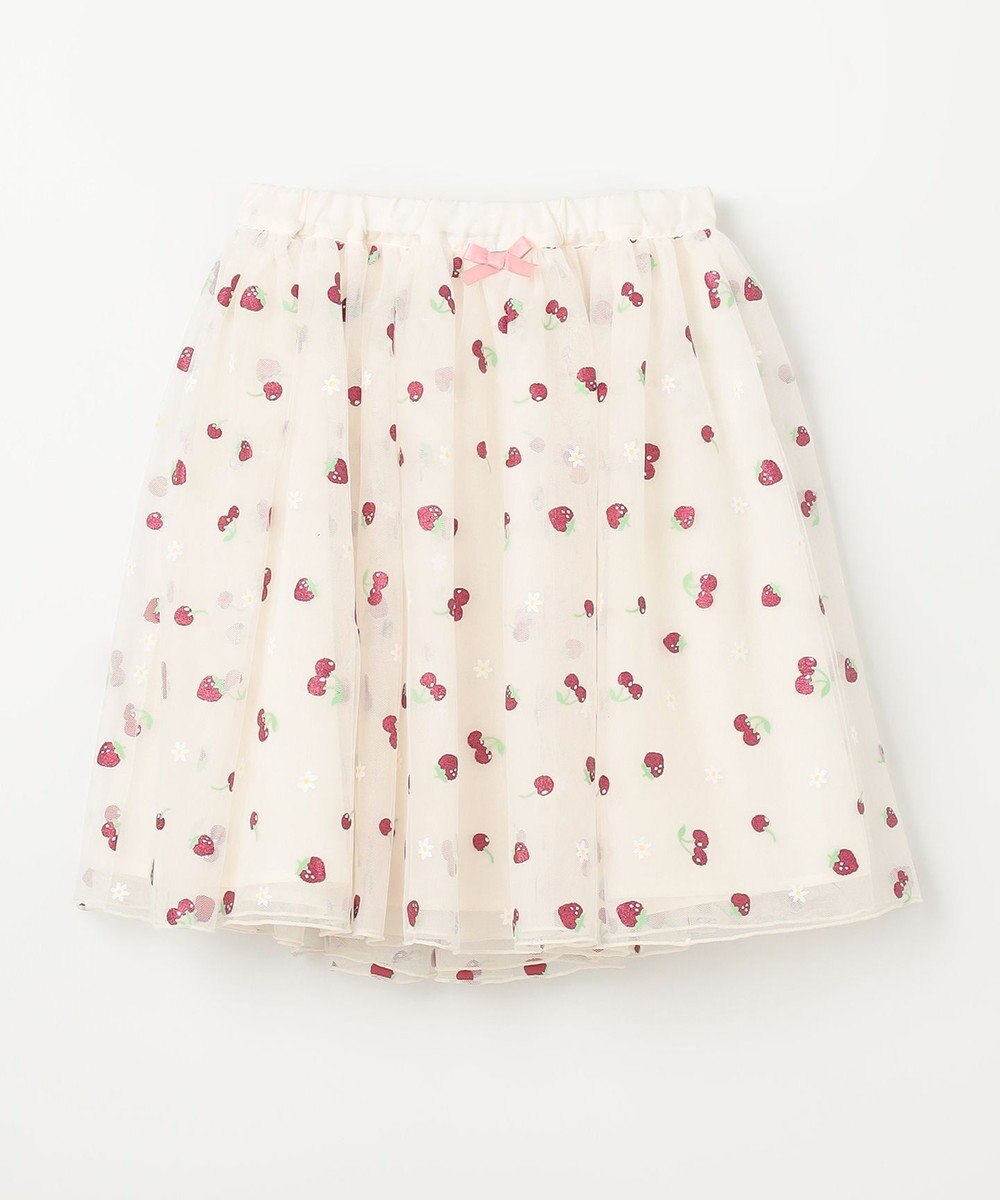 ANY KIDS 【チェリーベリーシリーズ】フルーツ チュール スカート 