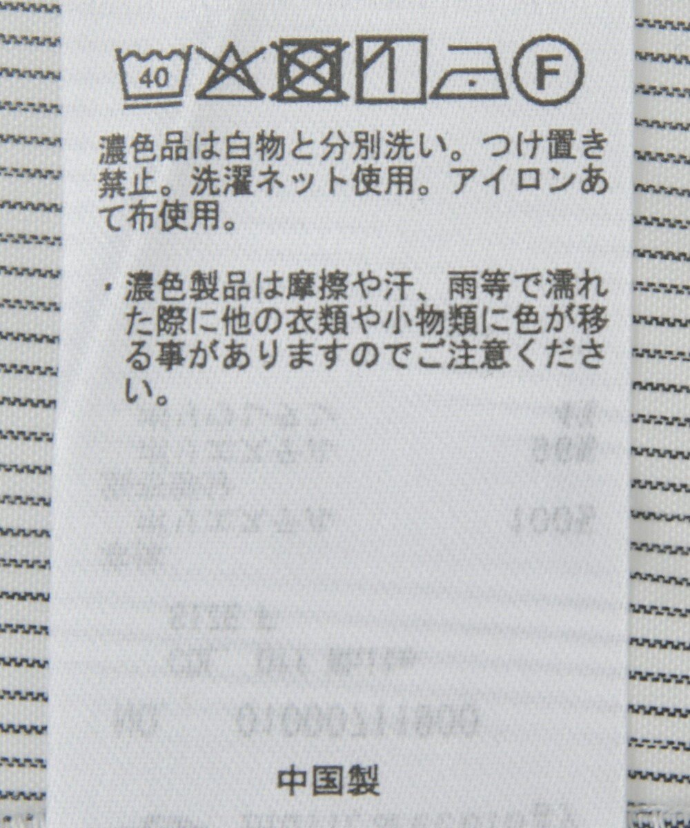 earth music&ecology レイヤードストライプシャツ 