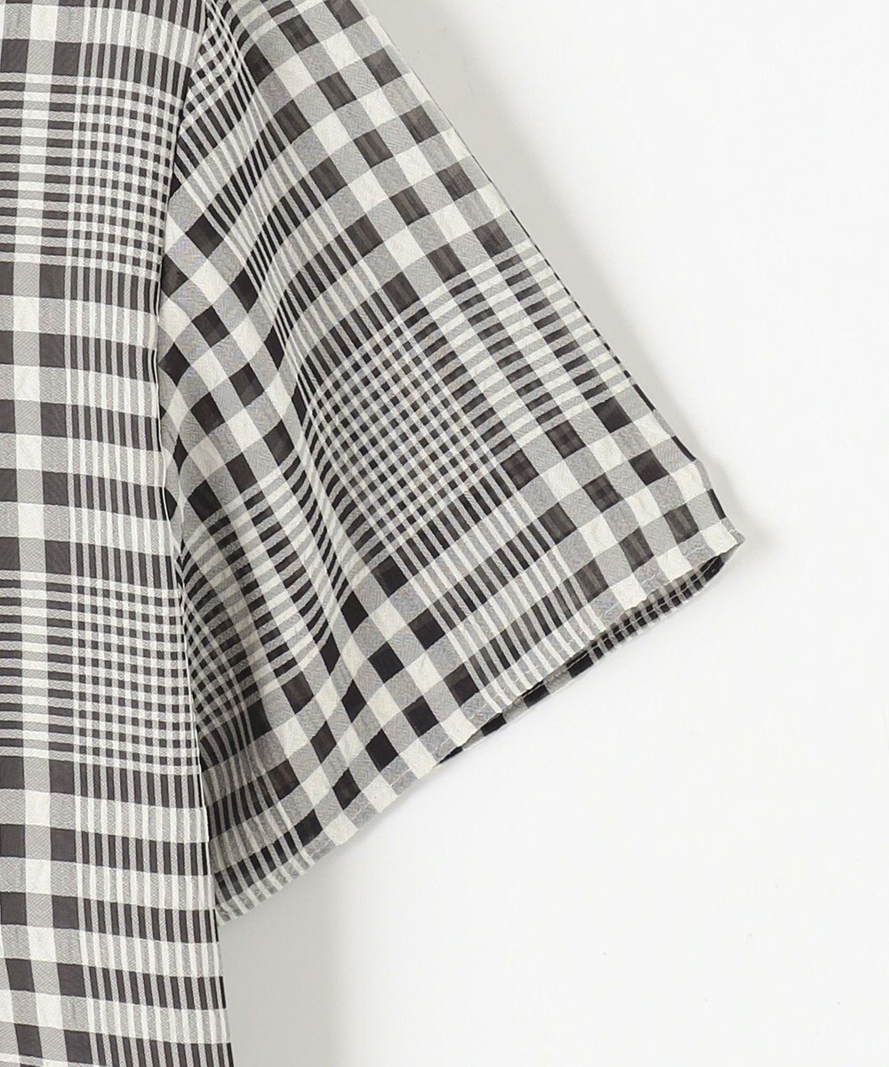 J.PRESS LADIES 【WEB限定カラーあり・洗える】シアーチェック カットソー 