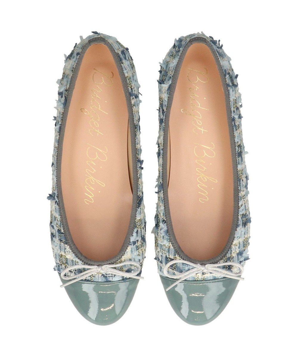 Bridget Birkin 【Bridget Birkin】ラメツイードバレエシューズ 