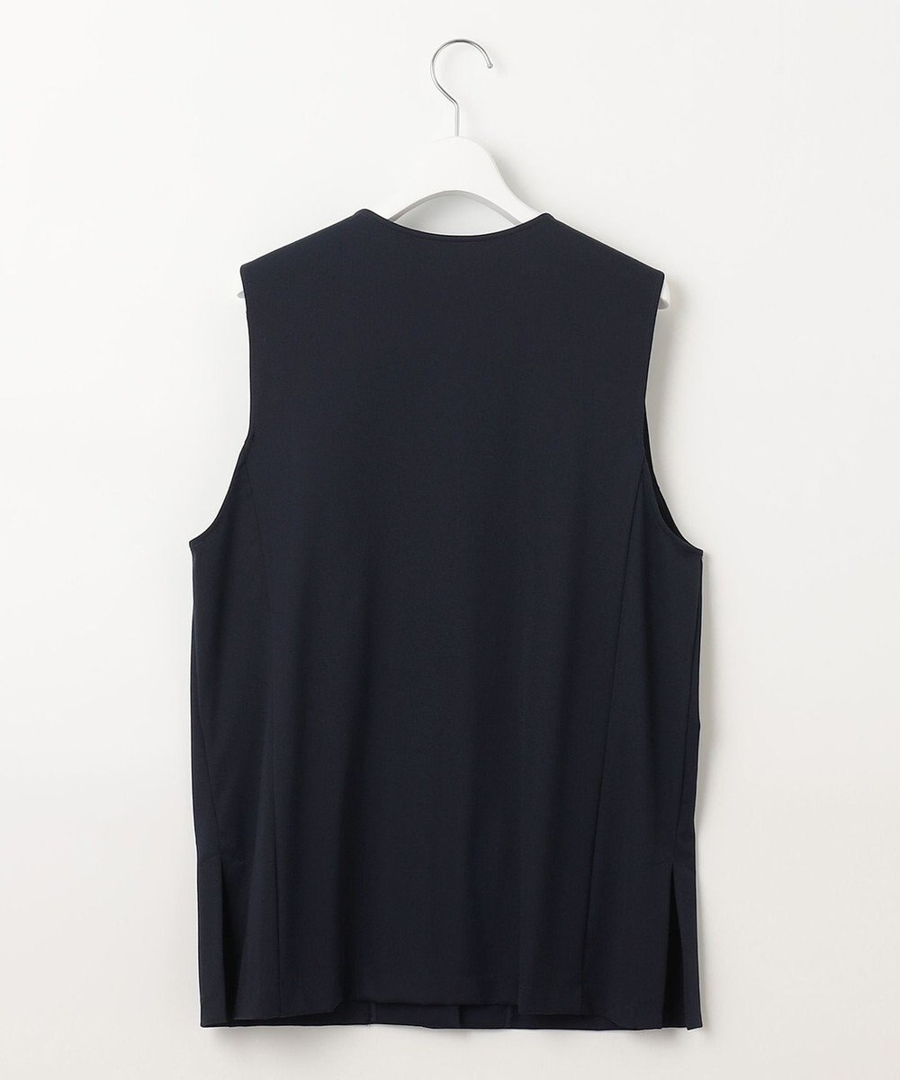 J.PRESS LADIES 【洗える】Hari-Puru jersey ジレ 