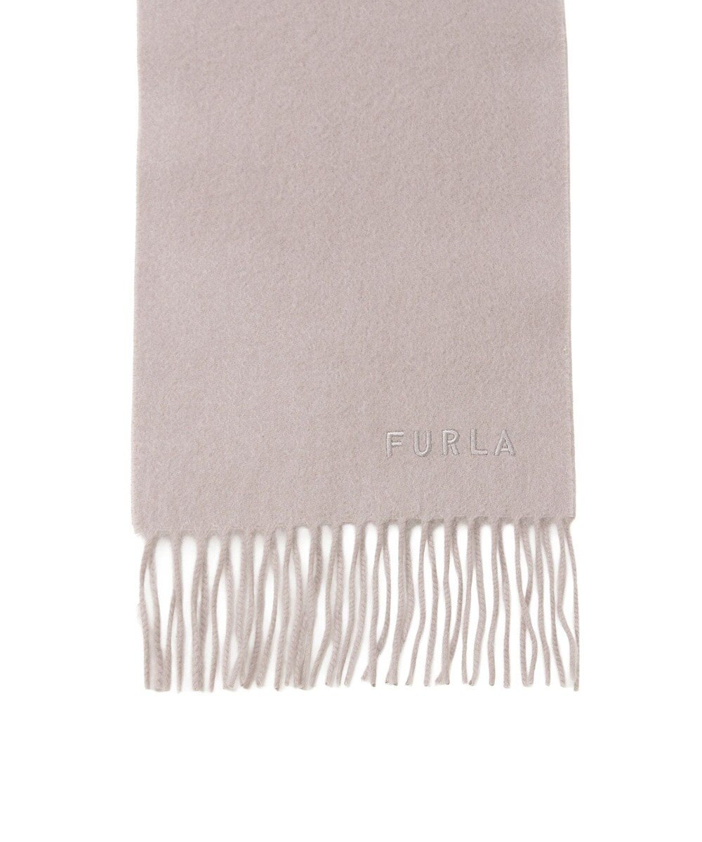 MOONBAT FURLA(フルラ）カシミヤ100％ 無地 プチマフラー 