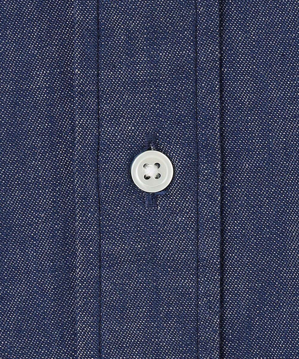 J.PRESS MEN デニムルックツイルシャツ/B.D 