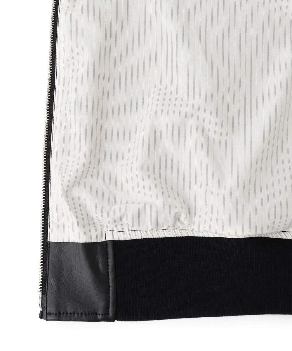 J.PRESS MEN 【プロテインレザー】ゴルフジャケット 