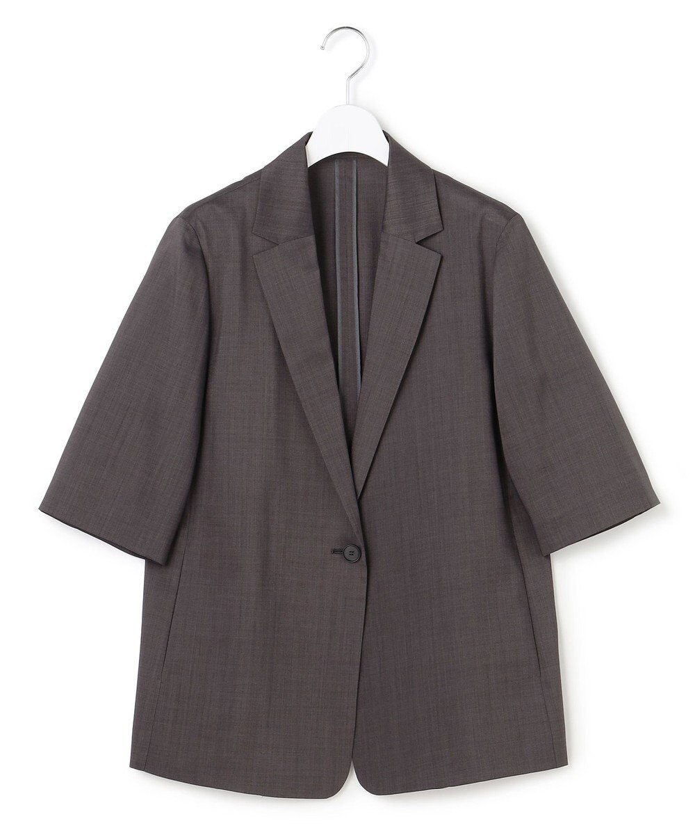 ICB L Peラミーシアータフタ 半袖ジャケット 