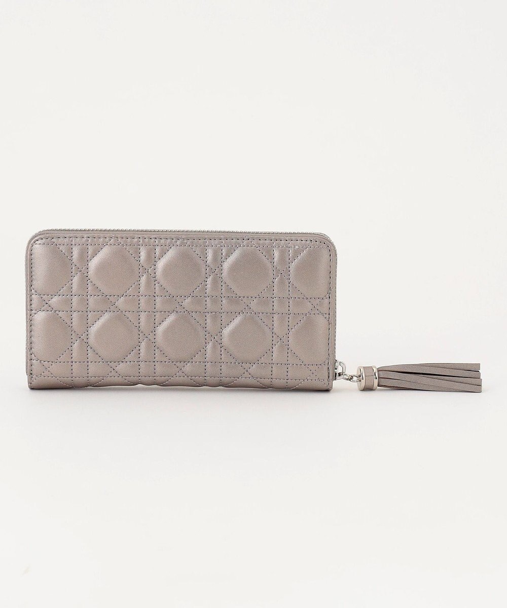 LA BAGAGERIE シープキルティング　ラウンドウォレット 