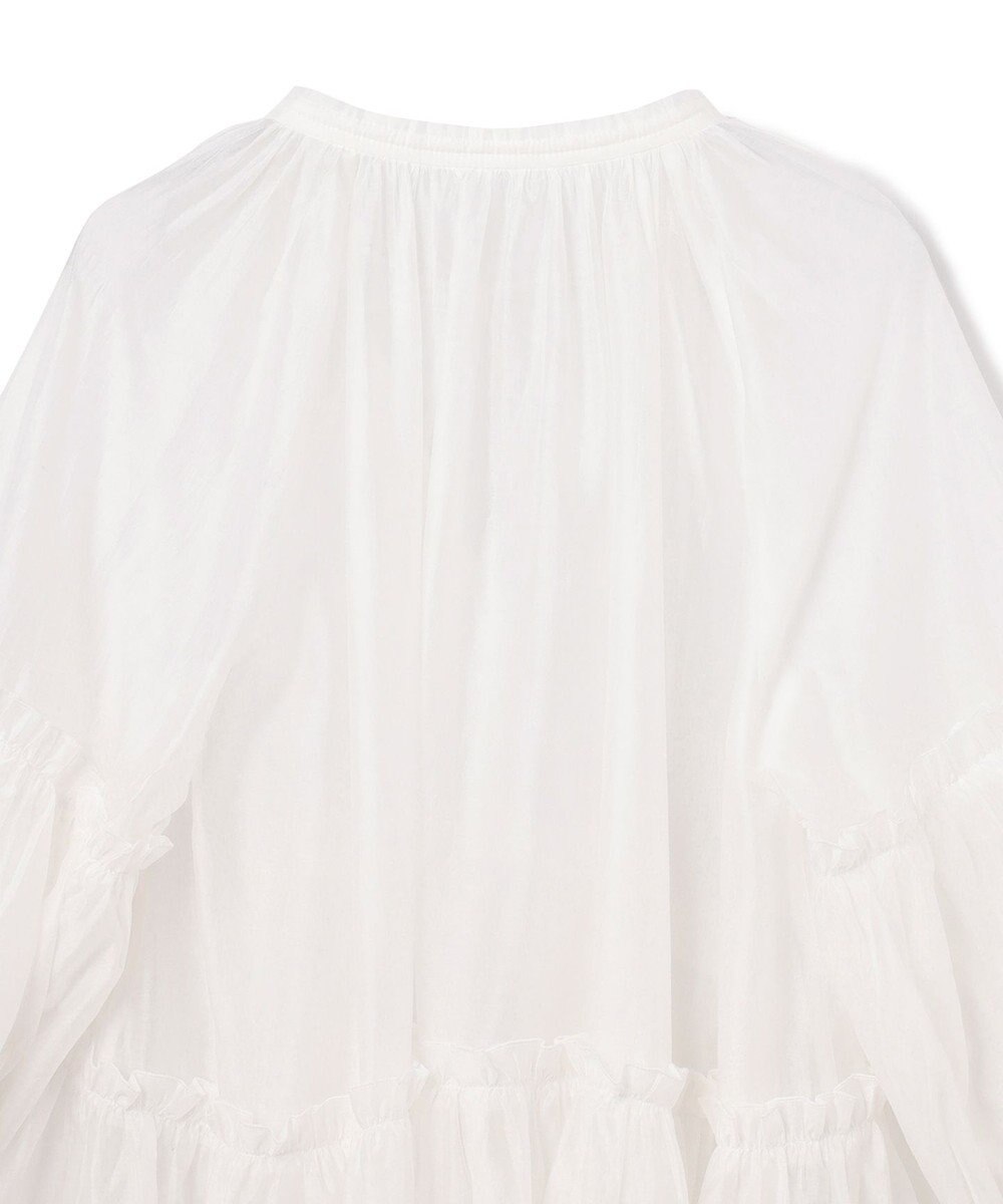 GRACE CONTINENTAL ギャザーカフタントップ 