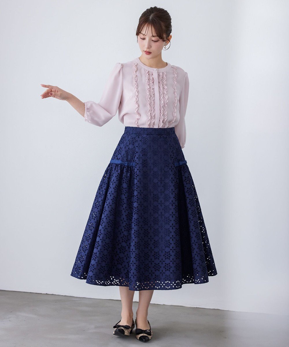 TOCCA 【消臭】PROMISE RIBBON ROSETTE ブラウス 