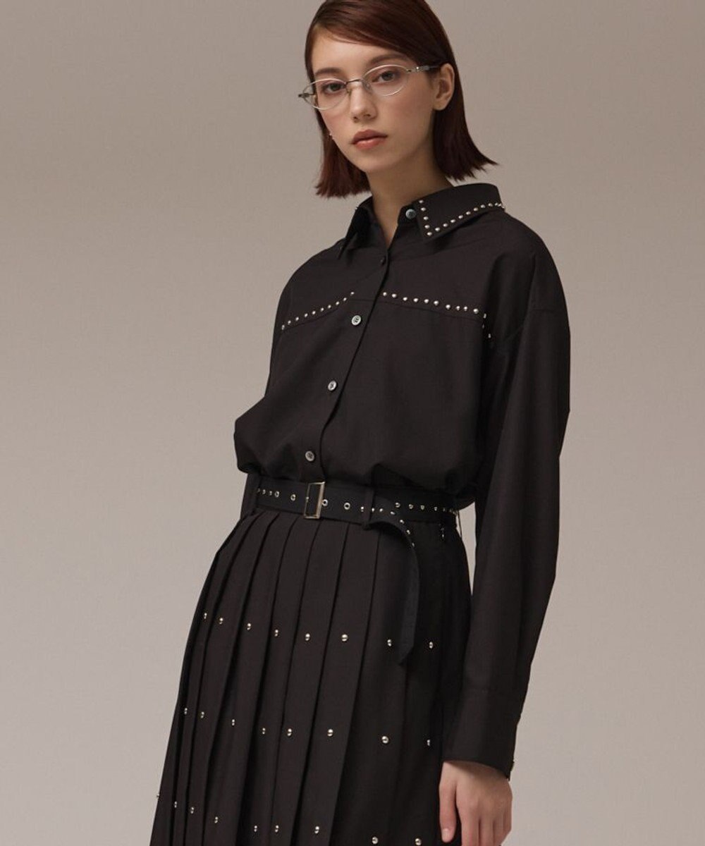 GRACE CONTINENTAL メタルホットフィットシャツ 