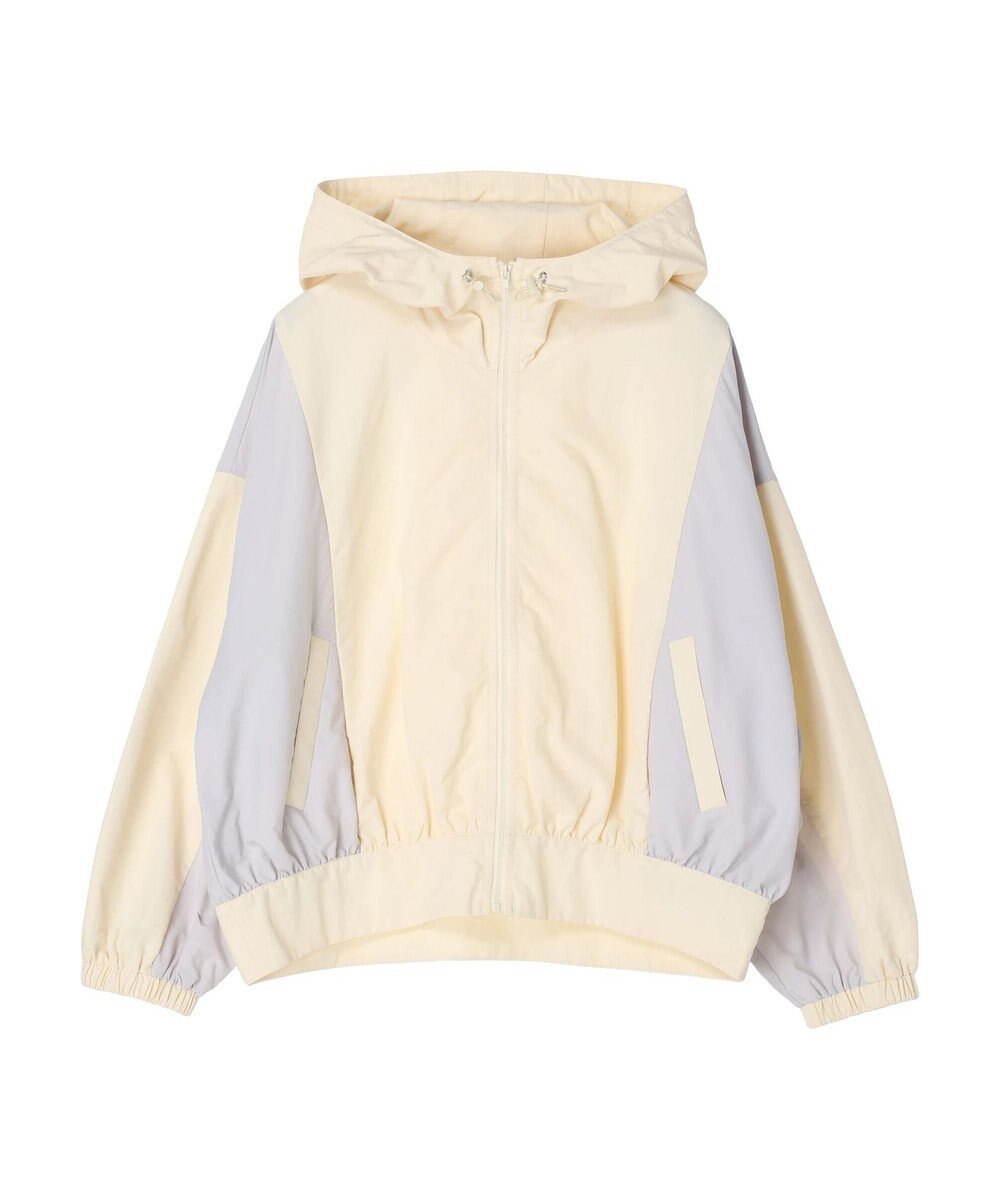 earth music&ecology コクーンギャザー切替ブルゾン 