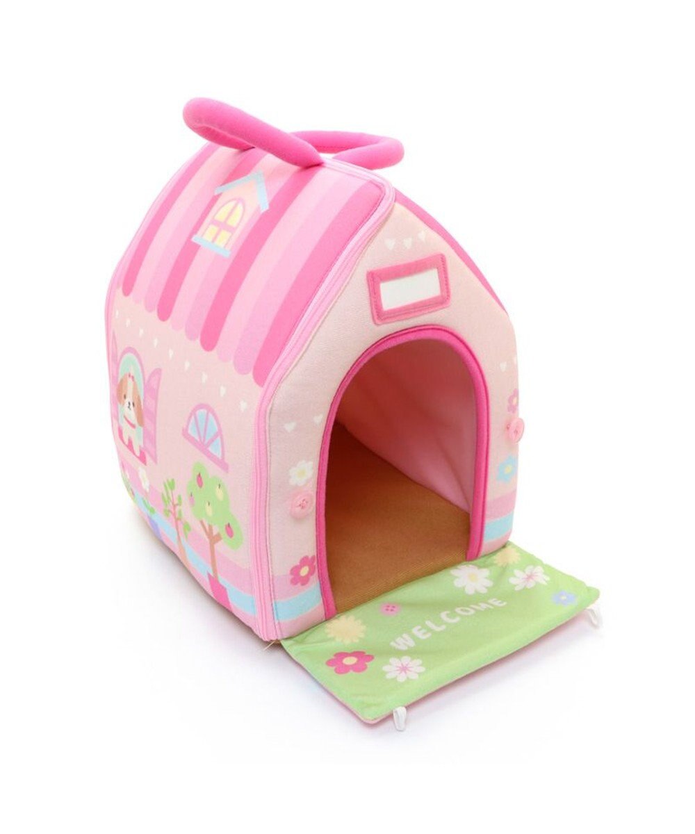 Mother garden マザーガーデン とことこおさんぽシリーズ わんちゃん ハウス 《ピンク》 