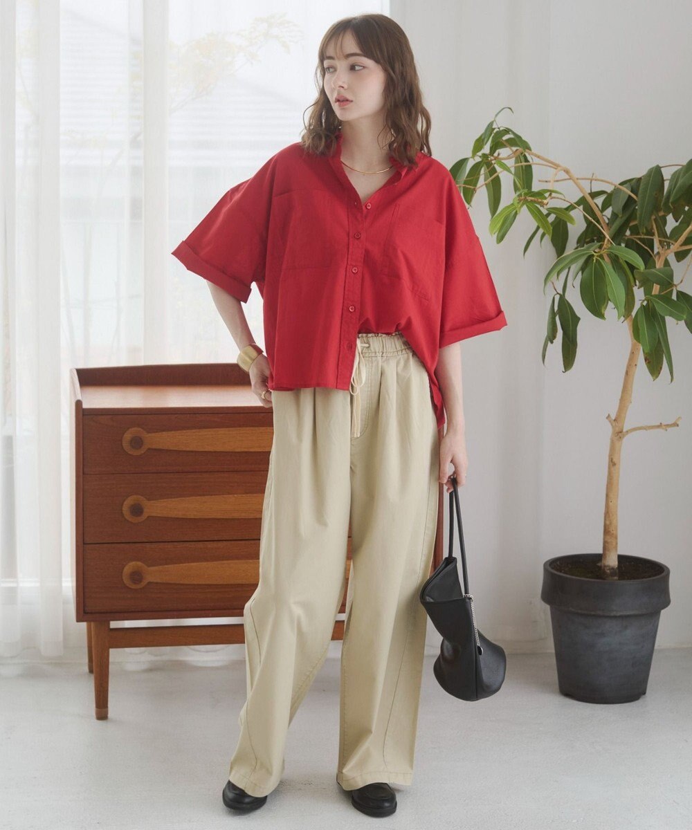 WEGO 【ANGIE VINTAGE】ツイルイージーパンツ 