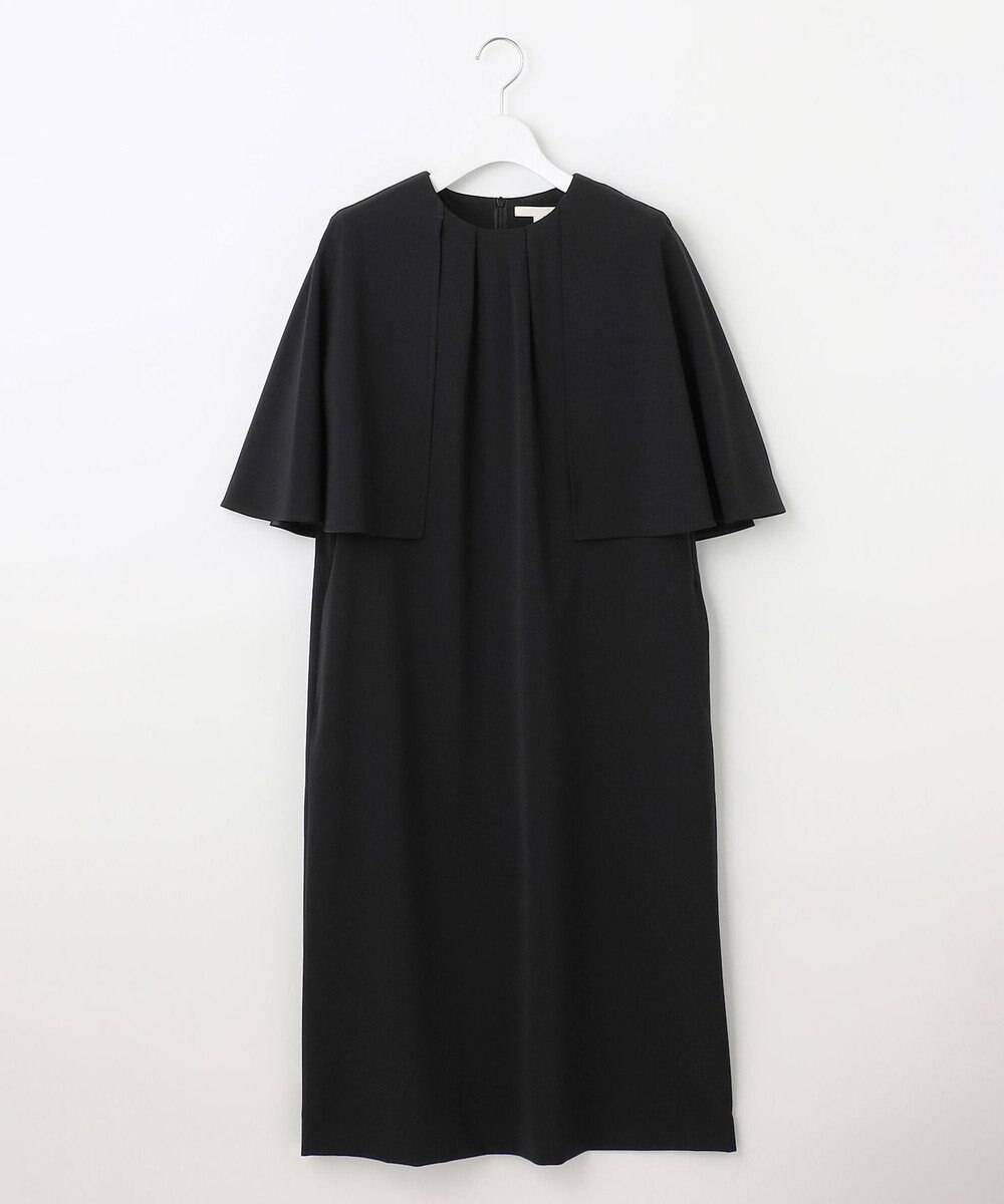 自由区 L 【カタログ掲載・洗える】ドレープスリーブ ワンピース 