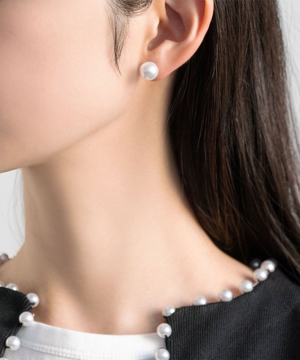 TOCCA LOGO CLOVER STUD PIERCED EARRINGS ピアス 