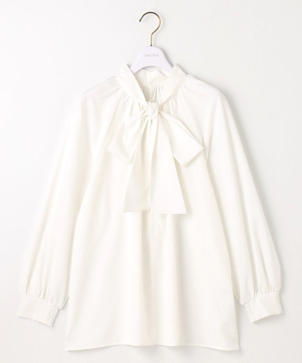 ANY SIS L 【優木まおみさんコラボ】秒映えセレモニー ブラウス × ジャンパースカート 