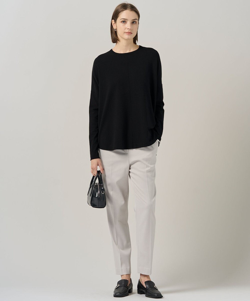 ICB 【洗える】ヴィスコースワイド プルオーバー 