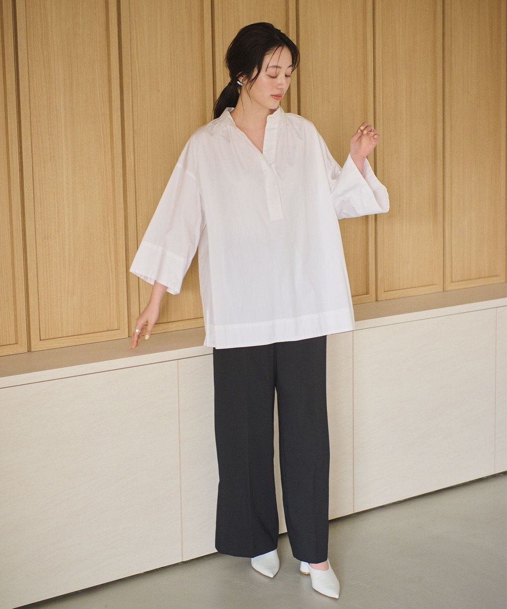 #Newans 【ANSWER for アクセサリーLOVER】ロングスリットワイドパンツ 