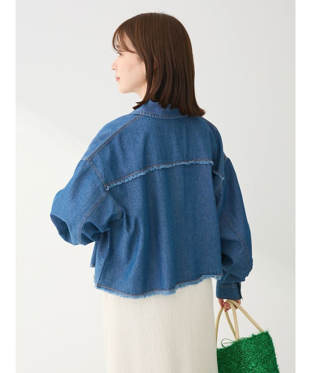 Green Parks ・ＳＵＧＡＲ　ＳＰＯＯＮ　クロップドデニムシャツ 