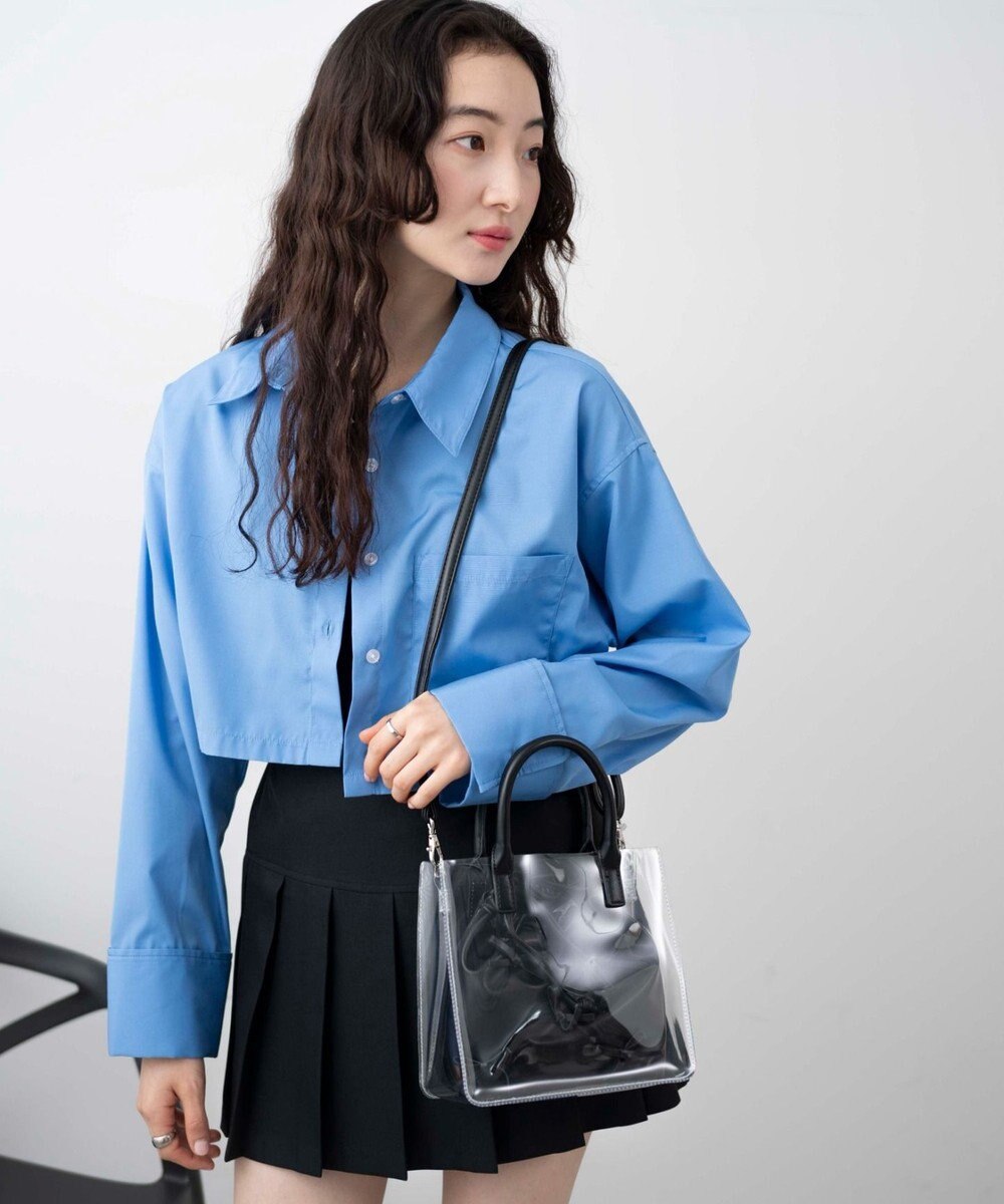 WEGO 巾着付きクリアショルダー 