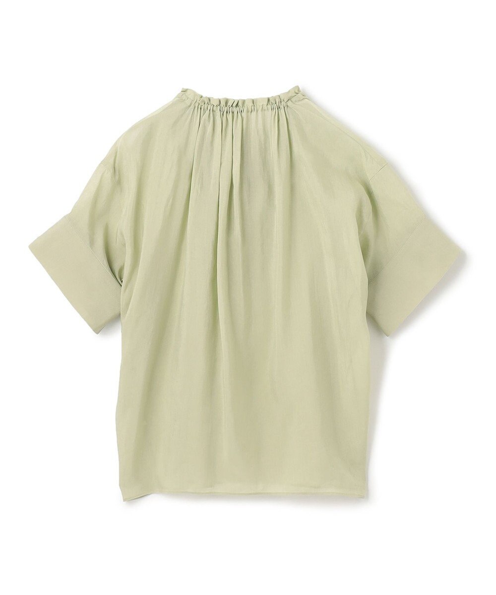 BEIGE， LILAC / ギャザーブラウス 