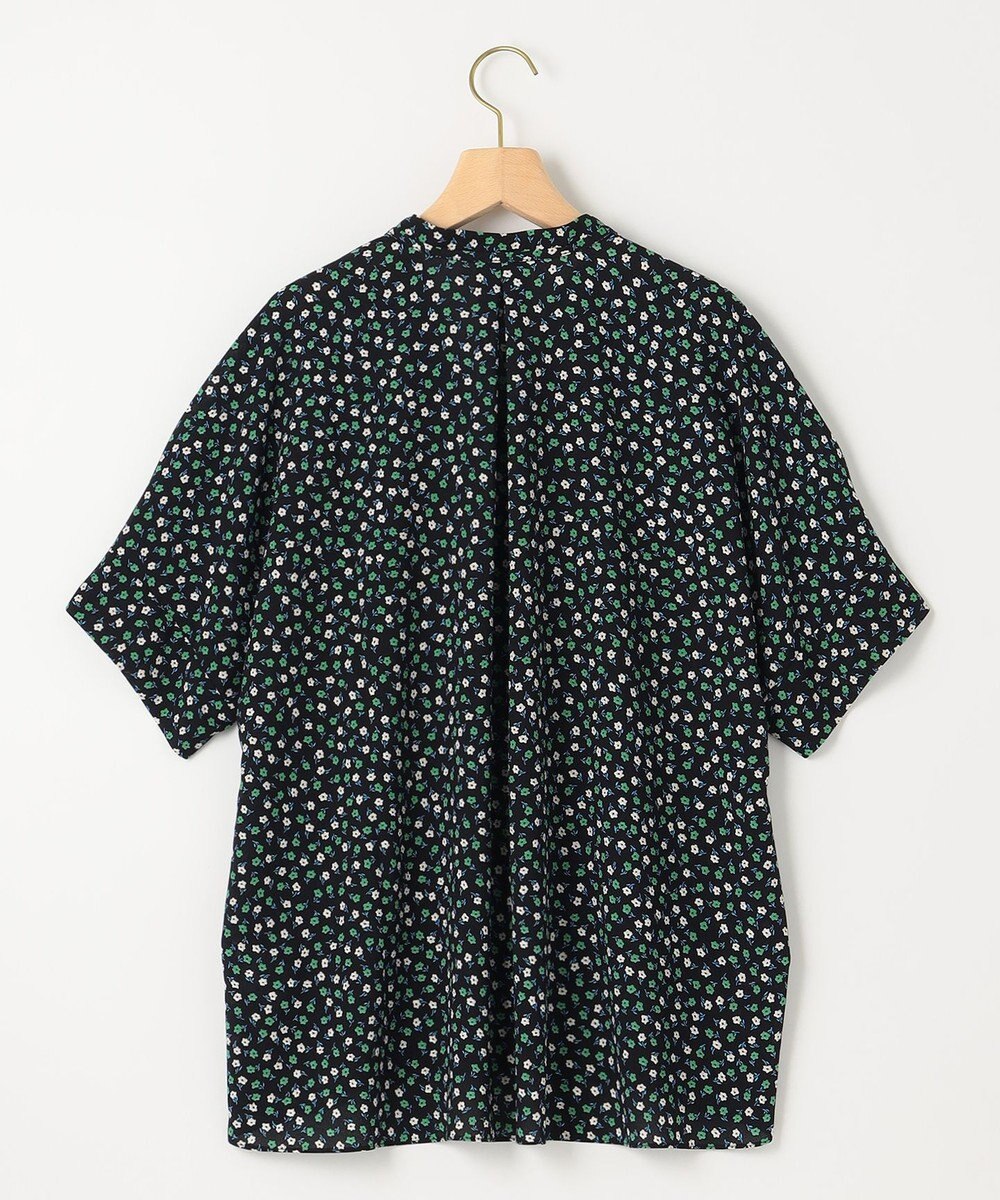 組曲 【洗える】プティフラワージョーゼットシフォン ブラウス 