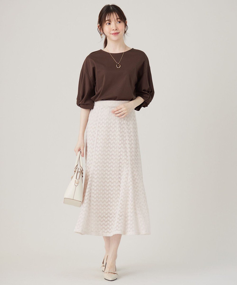 ANY SIS 【洗える】レースマーメイド スカート 