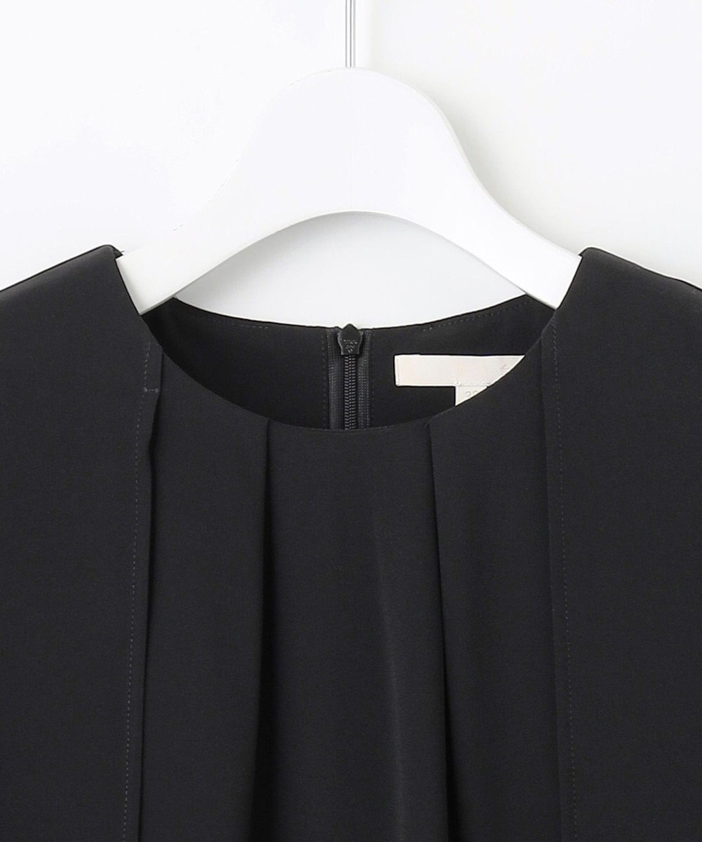 自由区 L 【カタログ掲載・洗える】ドレープスリーブ ワンピース 