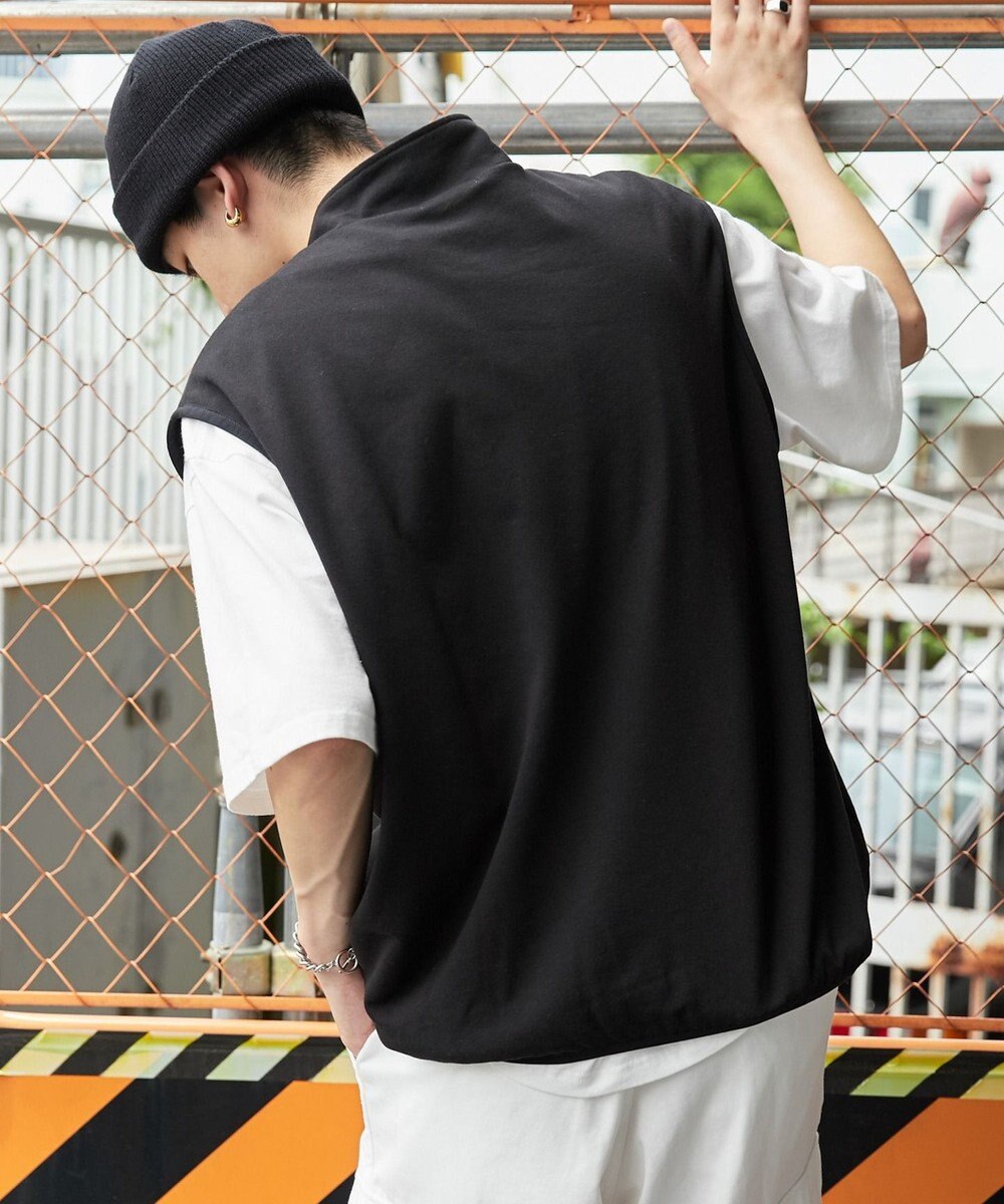 WEGO 【ユニセックス着用ITEM】ノースリハーフジッププルオーバー 