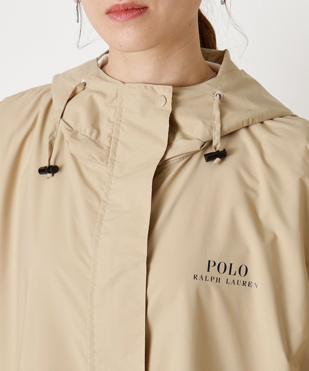 MOONBAT POLO RALPH LAUREN レインポンチョ レインベア 50デニール生地／着丈98cm 収納袋付き 