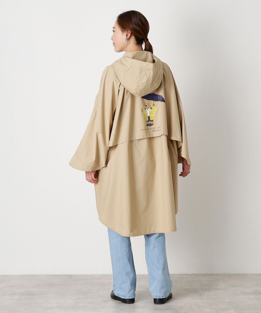 MOONBAT POLO RALPH LAUREN レインポンチョ レインベア 50デニール生地／着丈98cm 収納袋付き 