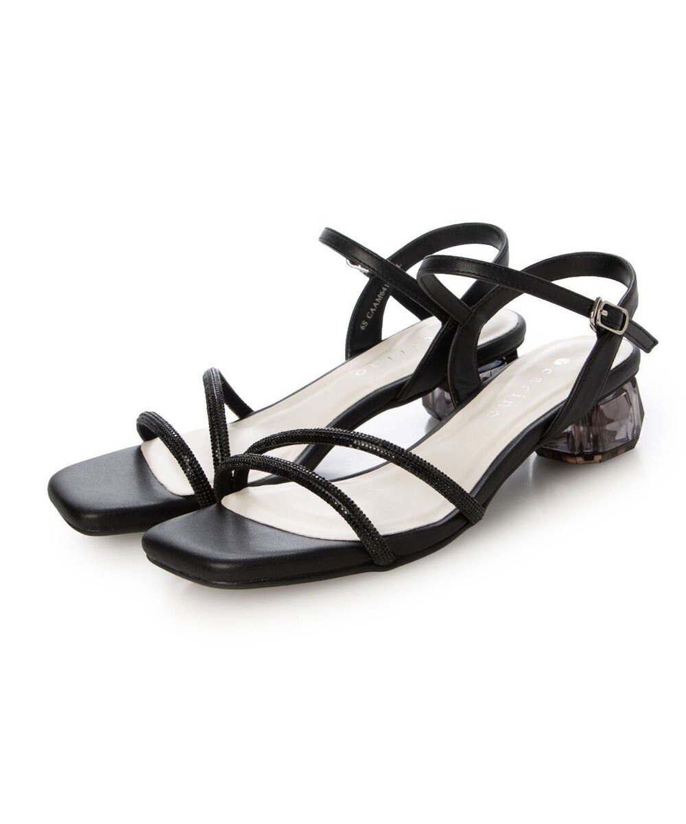 MODE ET JACOMO <carino>クリアヒールサンダル 