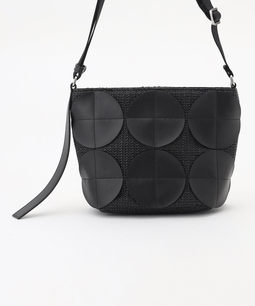 Y'SACCS サークルパッチショルダーバッグ 