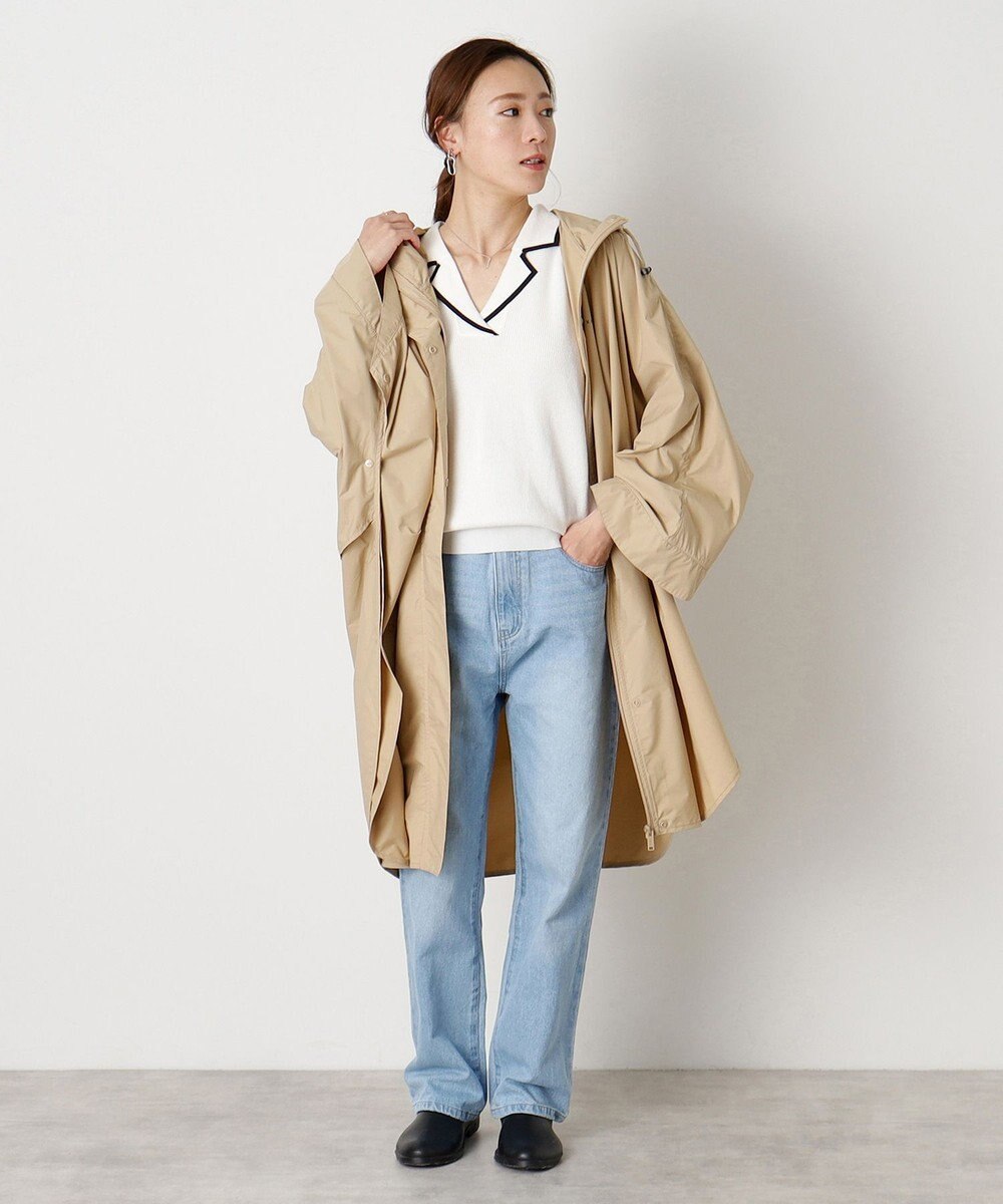 MOONBAT POLO RALPH LAUREN レインポンチョ レインベア 50デニール生地／着丈98cm 収納袋付き 