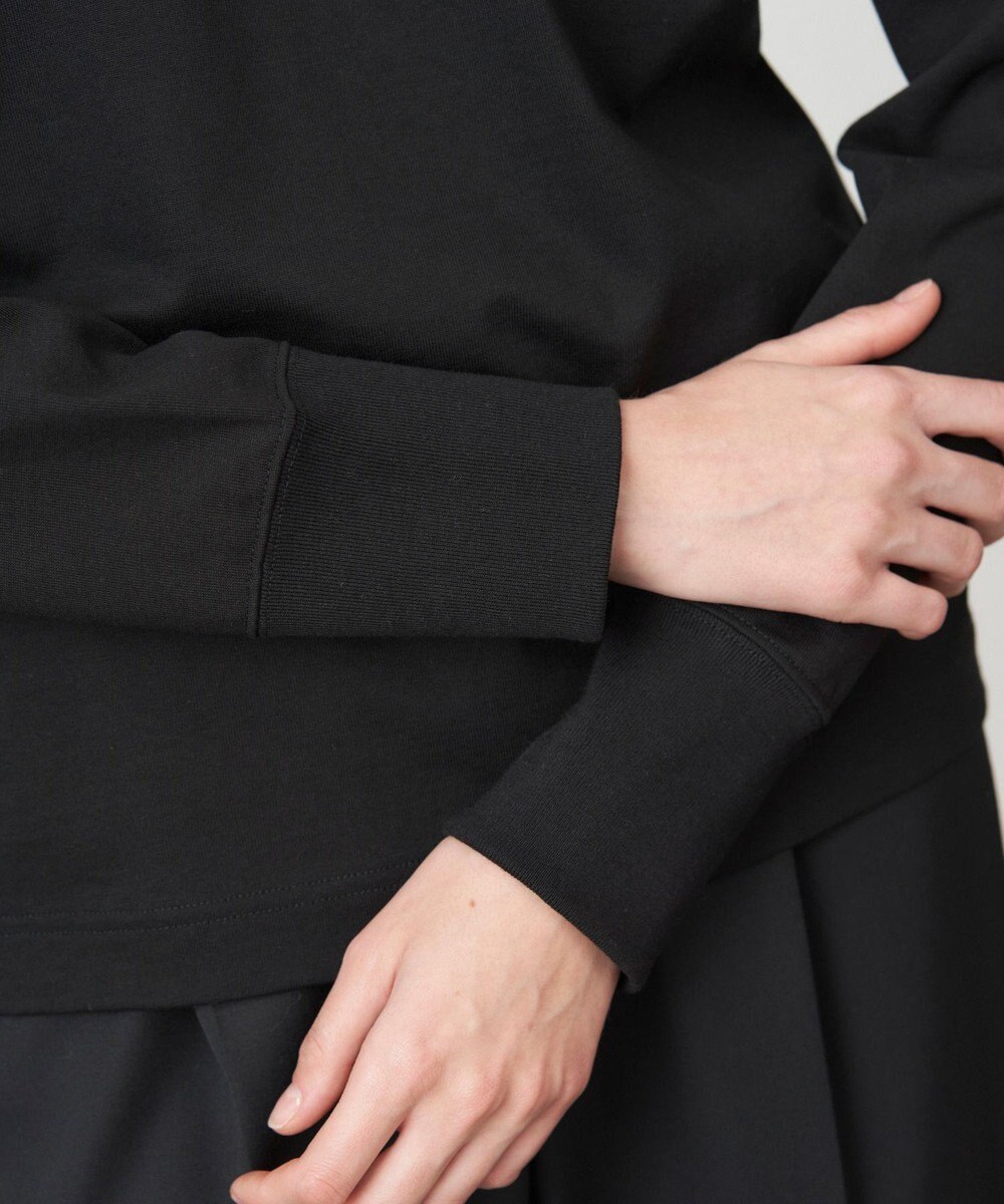 ATON 12/-AIR SPINNING | モックネックプルオーバー 