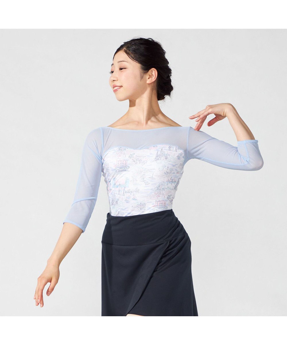 Chacott 6分袖レオタード 