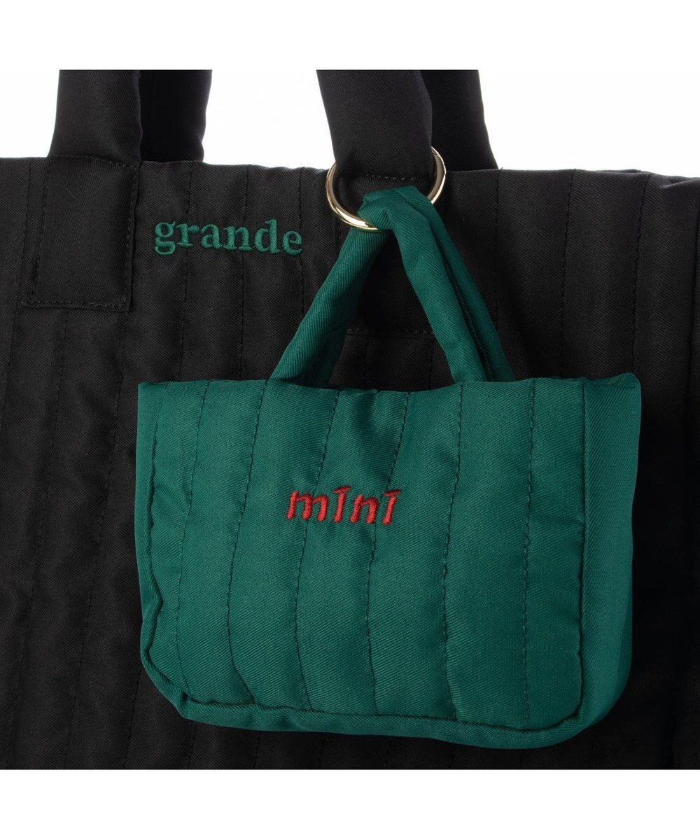 UNBILLION カシュカシュ cachecache / ビッグキルト刺繍親子トートバッグ 