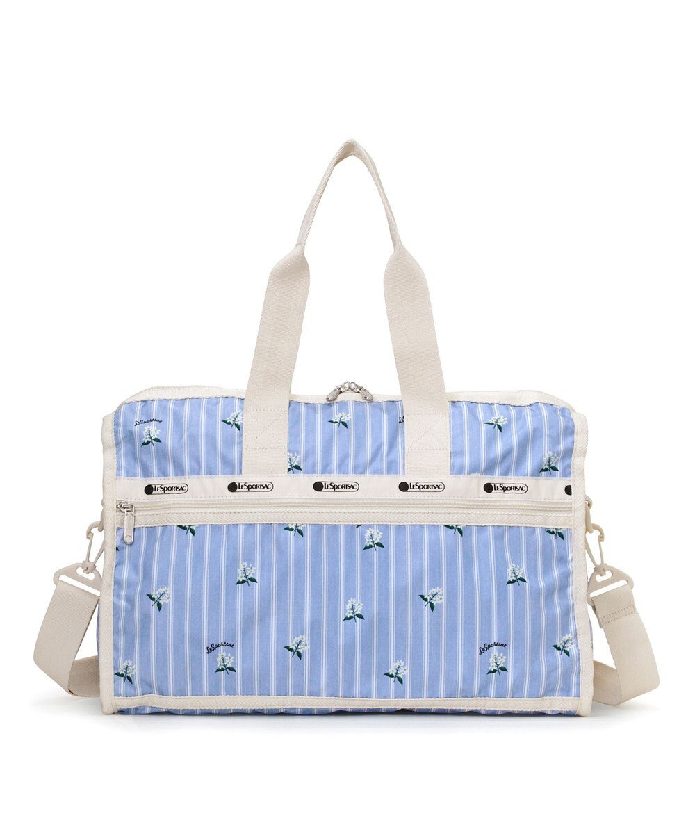 LeSportsac DELUXE MED WEEKENDER/ジャスミンストライプ 