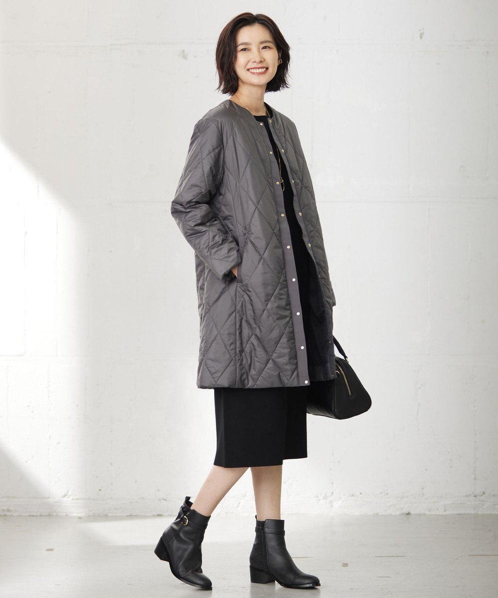 J.PRESS LADIES 【洗える】VIS/PE MILANO ニット ワンピース 