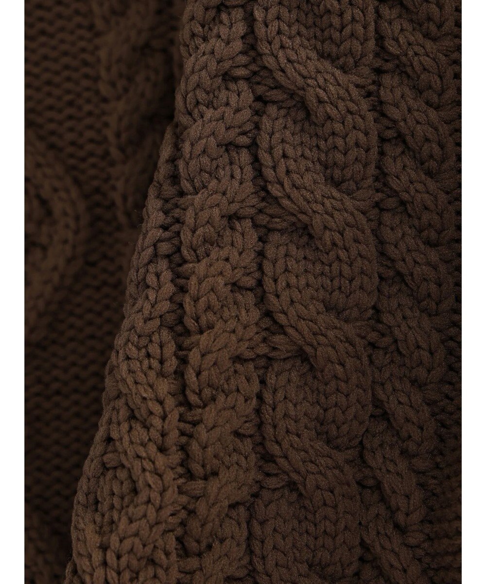 CRAFT STANDARD BOUTIQUE リサイクルポリエステルケーブルカーディガン 