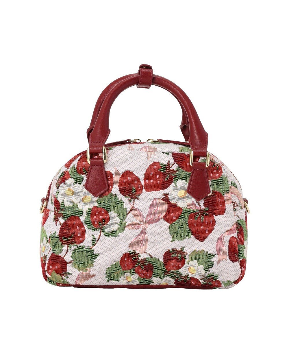 Maison de FLEUR いちごゴブラン2Wayボストンバッグ 