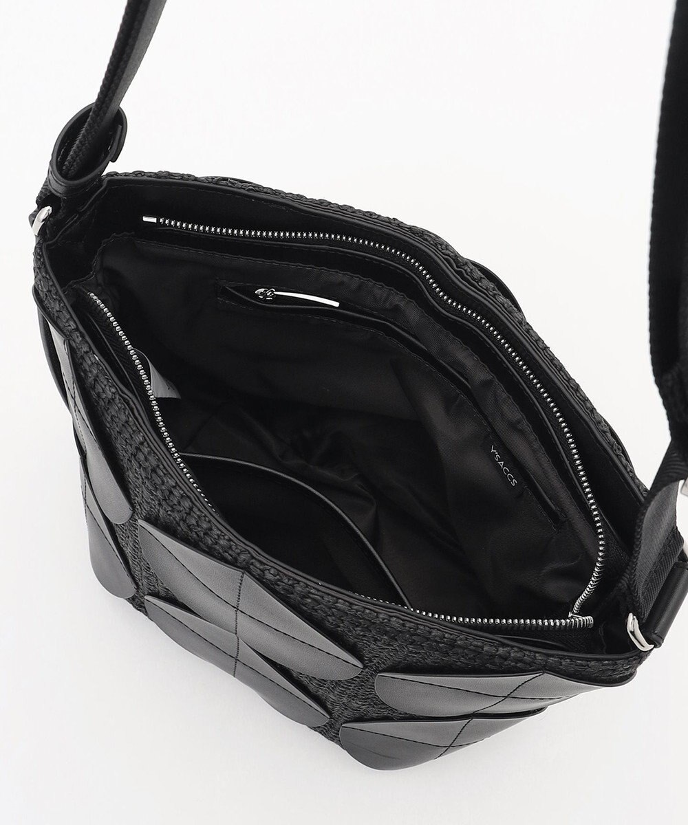 Y'SACCS サークルパッチショルダーバッグ 