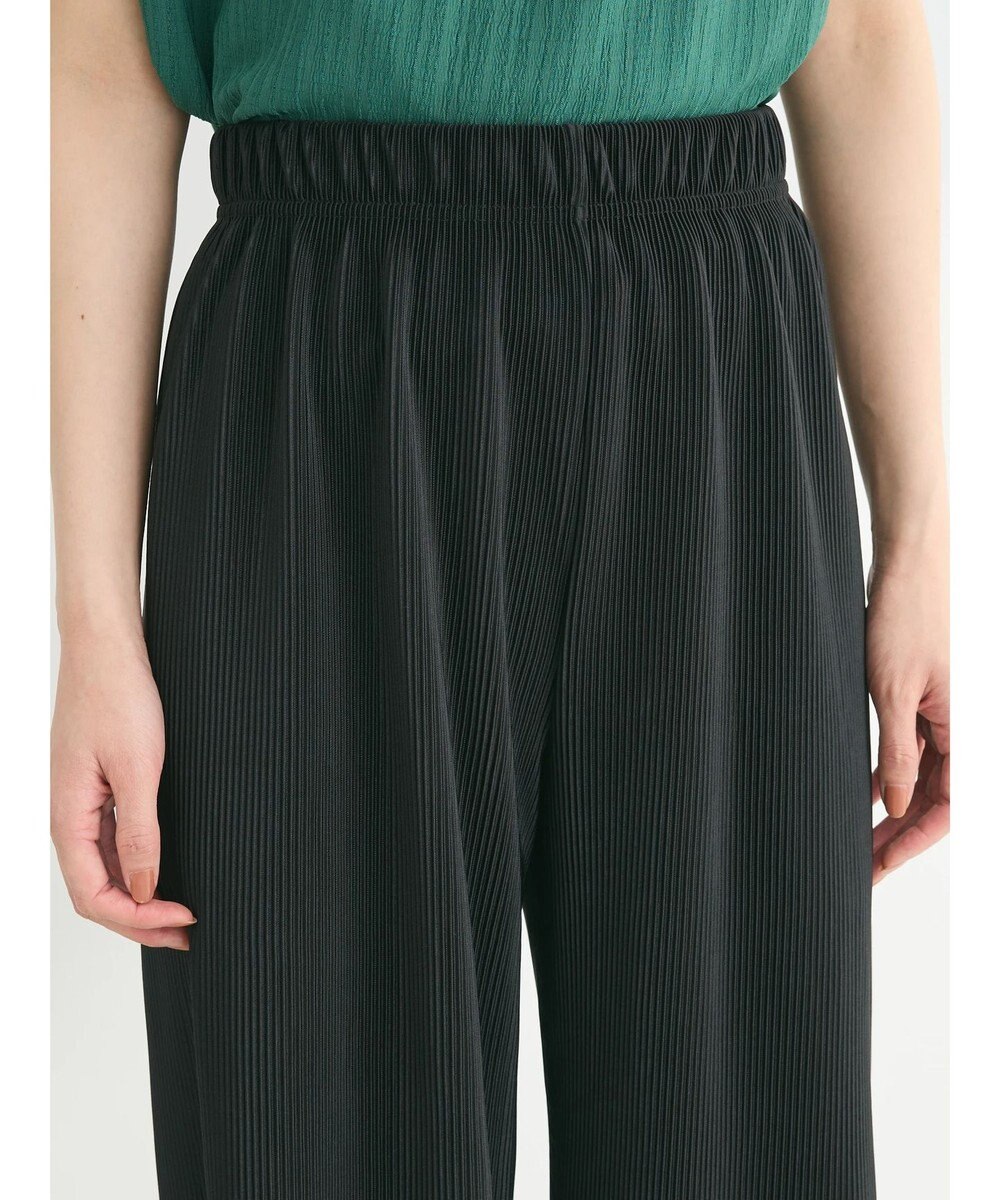Green Parks セルフカットプリーツワイドパンツ 