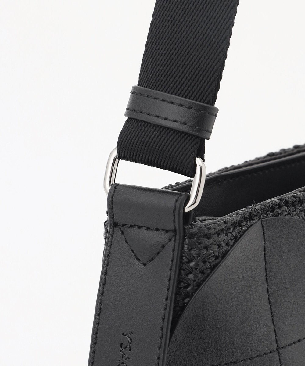 Y'SACCS サークルパッチショルダーバッグ 